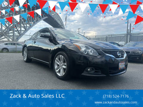2010 Nissan Altima for sale at Zack & Auto Sales LLC in Staten Island NY
