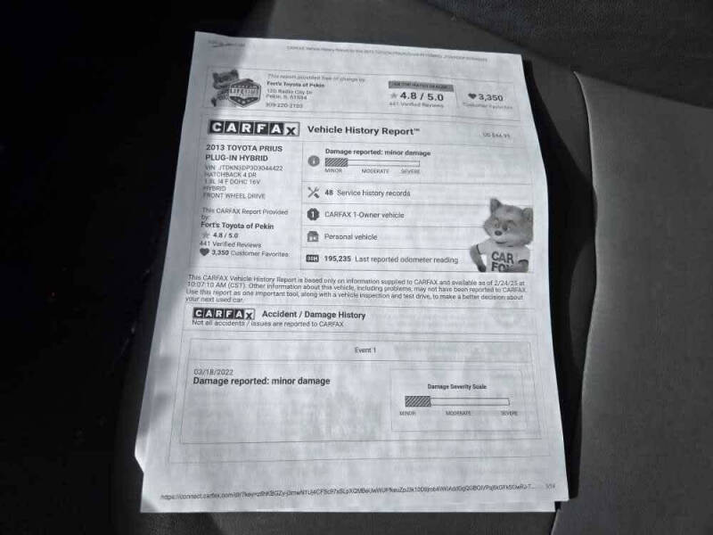 2013 Toyota Prius Plug-in Hybrid Advanced