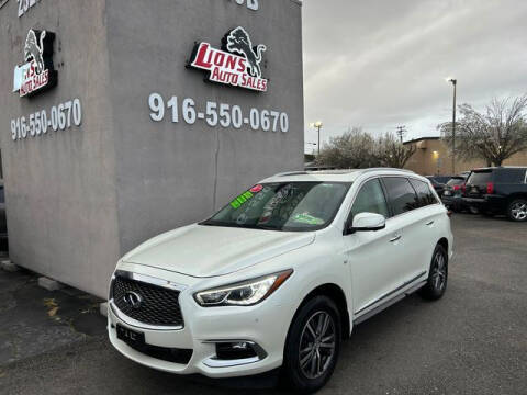 2017 Infiniti QX60 for sale at LIONS AUTO SALES in Sacramento CA