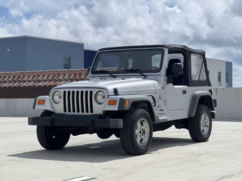 2004 Jeep Wrangler for sale at D & D Used Cars in New Port Richey FL