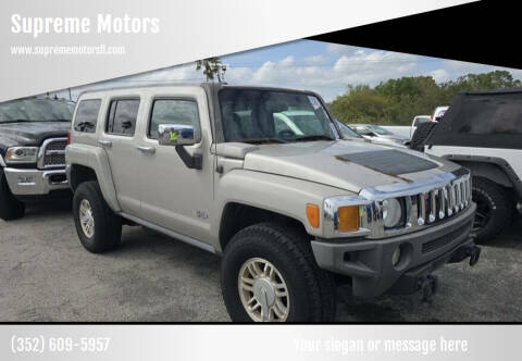 2006 HUMMER H3 for sale at Supreme Motors in Leesburg FL