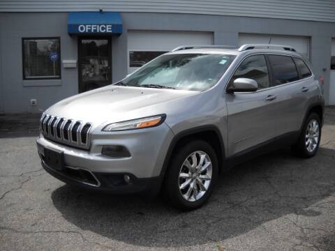 2015 Jeep Cherokee for sale at Best Wheels Imports in Johnston RI