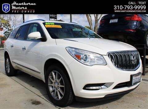 2015 Buick Enclave for sale at Hawthorne Motors Pre-Owned in Lawndale CA