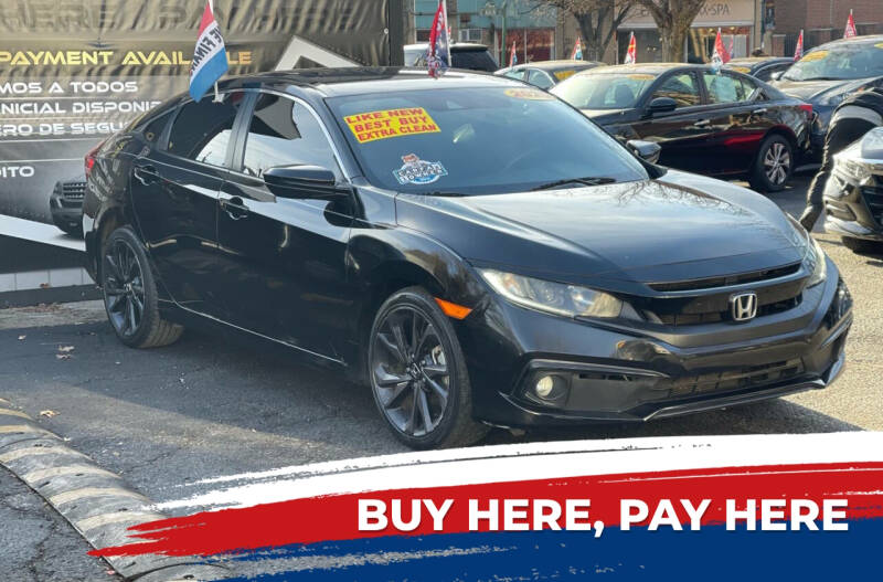 2020 Honda Civic for sale at Top Stars Auto Sales in Somerville NJ