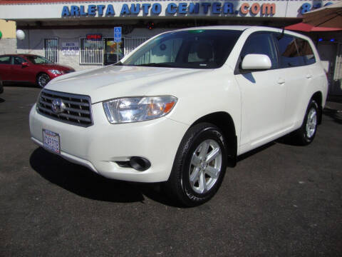 2008 Toyota Highlander for sale at ARLETA AUTO CENTER in Arleta CA