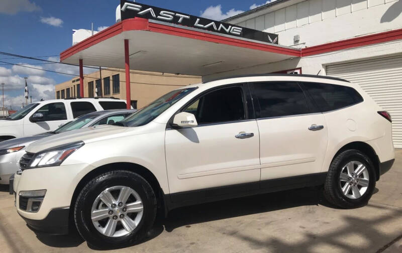 2014 Chevrolet Traverse for sale at FAST LANE AUTO SALES in San Antonio TX