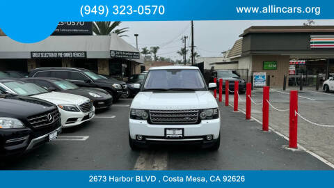 2012 Land Rover Range Rover Supercharged