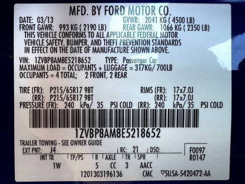 2014 Ford Mustang V6