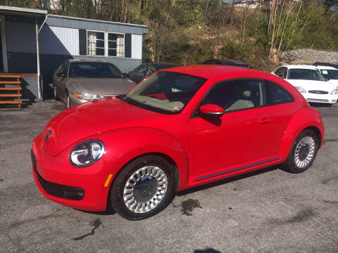 2014 Volkswagen Beetle for sale at J & J Autoville Inc. in Roanoke VA