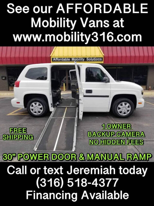 2014 AM General MV-1 for sale at Affordable Mobility Solutions, LLC - Mobility/Wheelchair Accessible Inventory-Wichita in Wichita KS