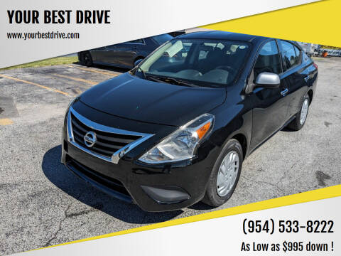 2019 Nissan Versa for sale at CARite of Oakland in Oakland Park FL