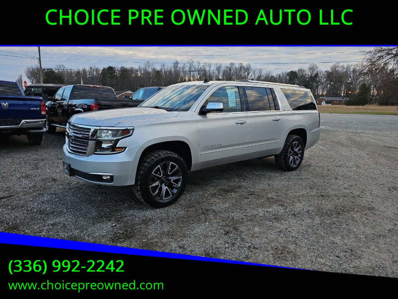 2015 Chevrolet Suburban for sale at CHOICE PRE OWNED AUTO LLC in Kernersville NC