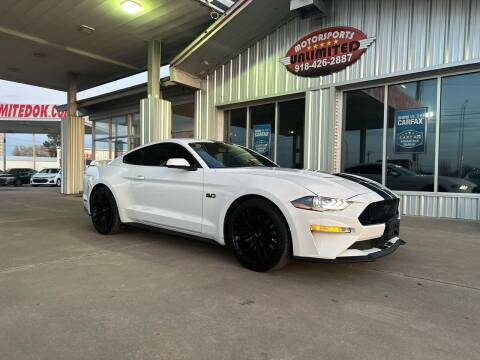 2018 Ford Mustang for sale at Motorsports Unlimited in McAlester OK