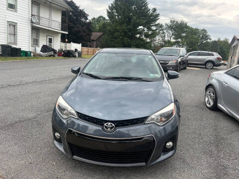 2015 Toyota Corolla S Plus