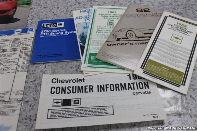 1982 Chevrolet Corvette Collector Edition