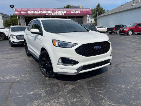 2021 Ford Edge for sale at Boulevard Used Cars in Grand Haven MI