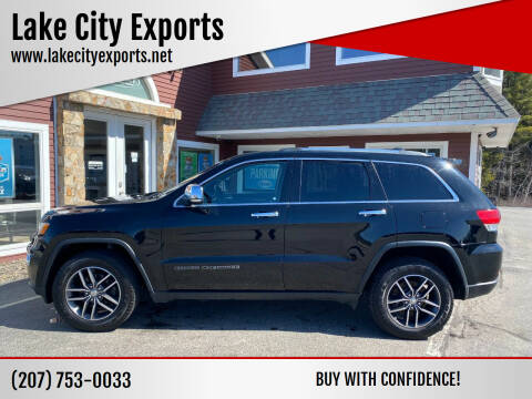 2018 Jeep Grand Cherokee for sale at Lake City Exports in Auburn ME