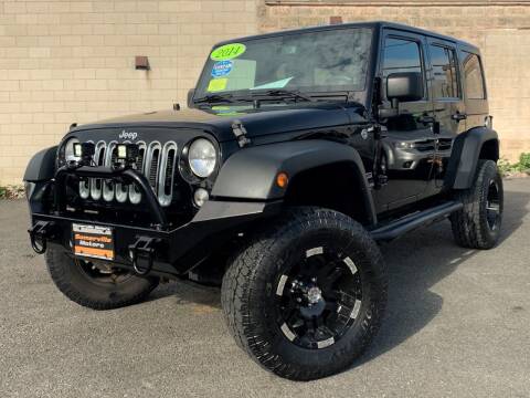 2014 Jeep Wrangler Unlimited for sale at Somerville Motors in Somerville MA