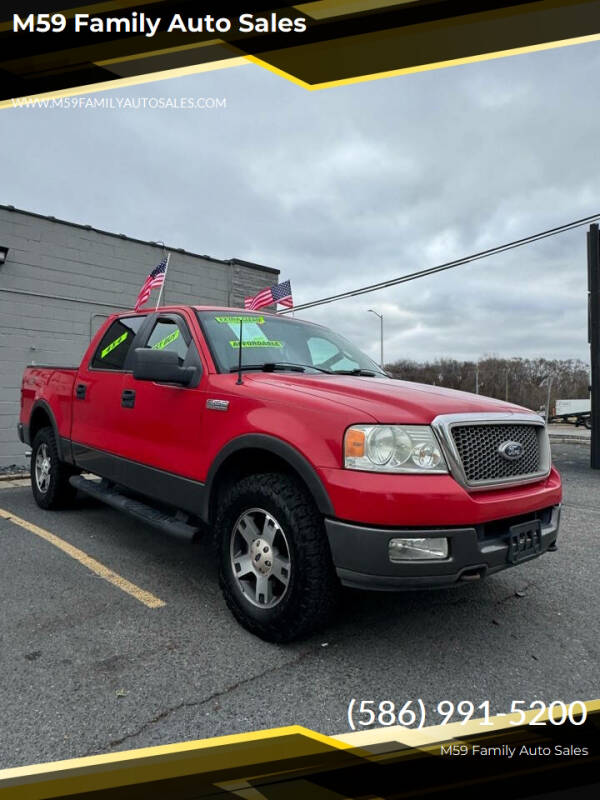 2005 Ford F-150 for sale at M59 Family Auto Sales in Utica MI