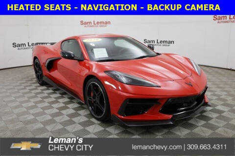 2020 Chevrolet Corvette for sale at Leman's Chevy City in Bloomington IL