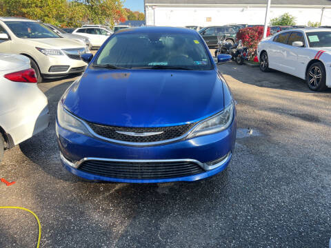 2015 Chrysler 200 for sale at Auto Site Inc in Ravenna OH