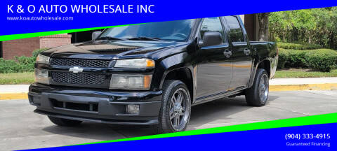 2005 Chevrolet Colorado for sale at K & O AUTO WHOLESALE INC in Jacksonville FL