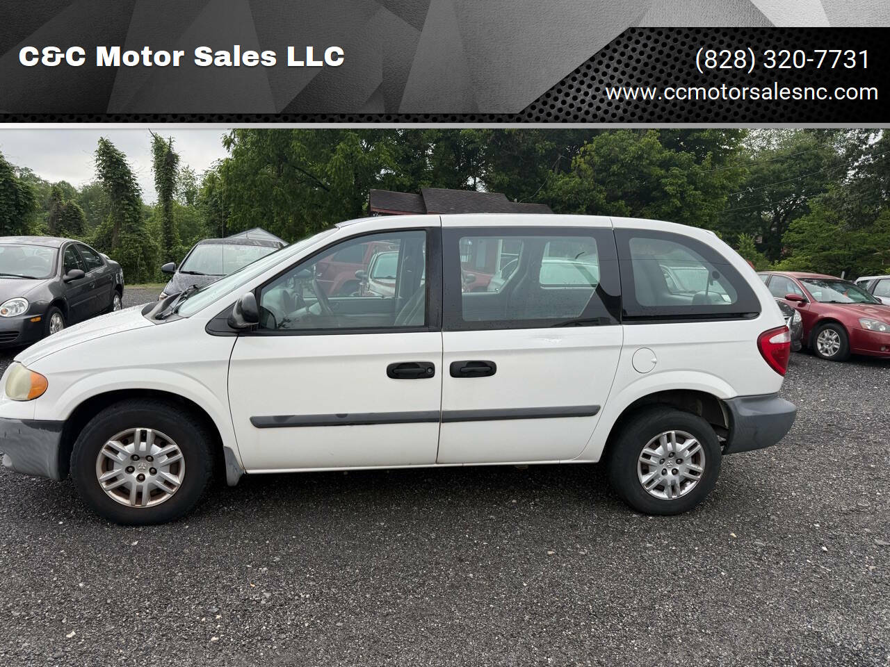 White 2007 Dodge Caravan SE SE 4dr Mini-Van 4A 1