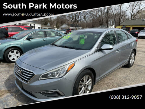 2015 Hyundai Sonata for sale at South Park Motors in South Beloit IL