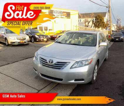 2007 Toyota Camry Hybrid for sale at GSM Auto Sales in Linden NJ