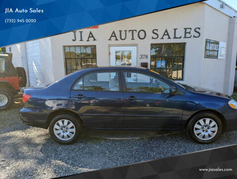 2004 Toyota Corolla for sale at JIA Auto Sales in Port Monmouth NJ