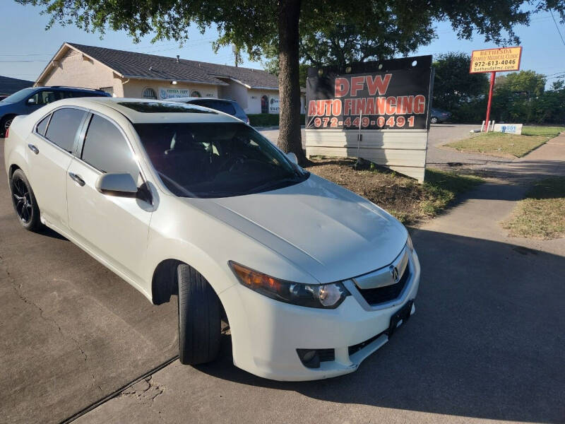Used 2009 Acura TSX Base with VIN JH4CU26609C022891 for sale in Dallas, TX