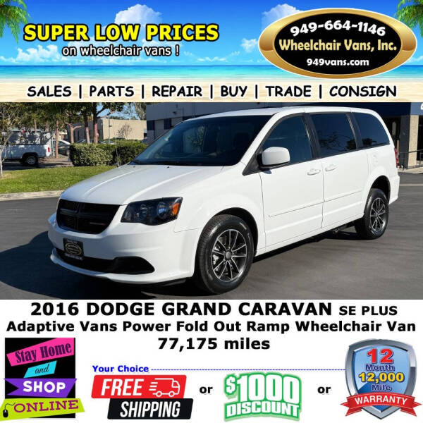 2016 Dodge Grand Caravan SE Plus