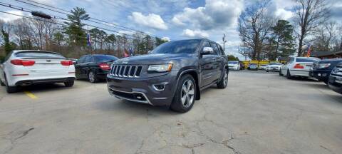 2015 Jeep Grand Cherokee for sale at DADA AUTO INC in Monroe NC
