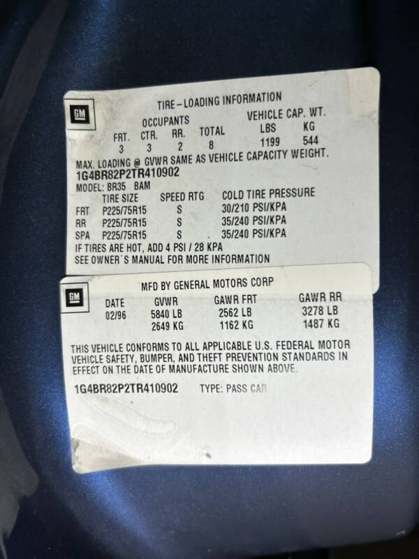 1996 Buick Roadmaster Estate