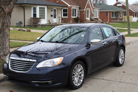 2013 Chrysler 200 for sale at Fred Elias Auto Sales in Center Line MI