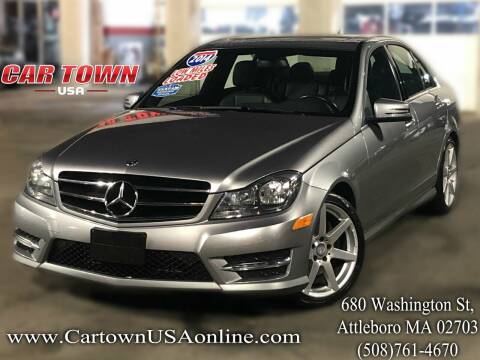 2014 Mercedes-Benz C-Class for sale at Car Town USA in Attleboro MA