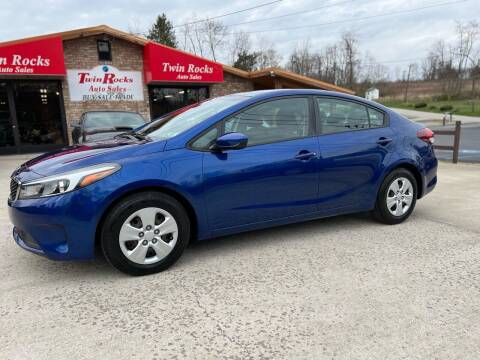 2018 Kia Forte for sale at Twin Rocks Auto Sales LLC in Uniontown PA