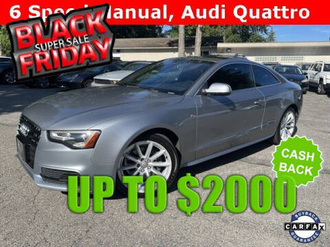 2015 Audi A5 for sale at Mudarri Motorsports in Kirkland WA