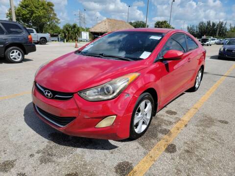 2013 Hyundai Elantra Coupe for sale at Best Auto Deal N Drive in Hollywood FL