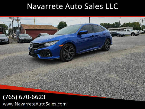 2018 Honda Civic for sale at Navarrete Auto Sales LLC in Frankfort IN