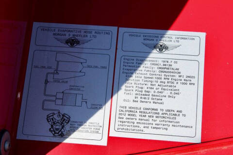 2013 Morgan 3 - Wheeler
