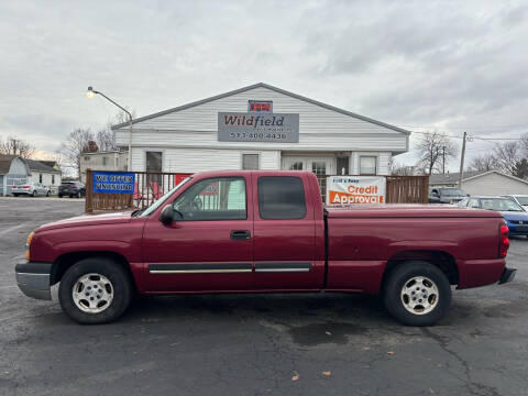 2004 Chevrolet Silverado 1500 for sale at Wildfield Automotive Inc in Blanchester OH