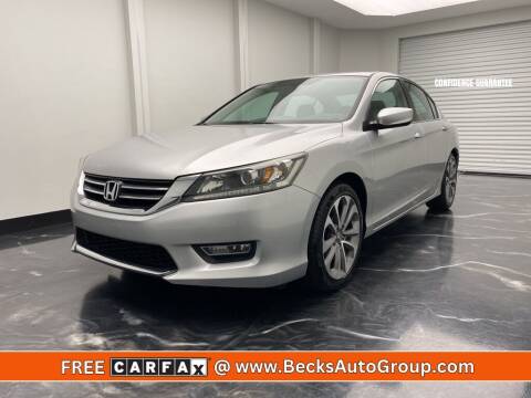2013 Honda Accord for sale at Becks Auto Group in Mason OH