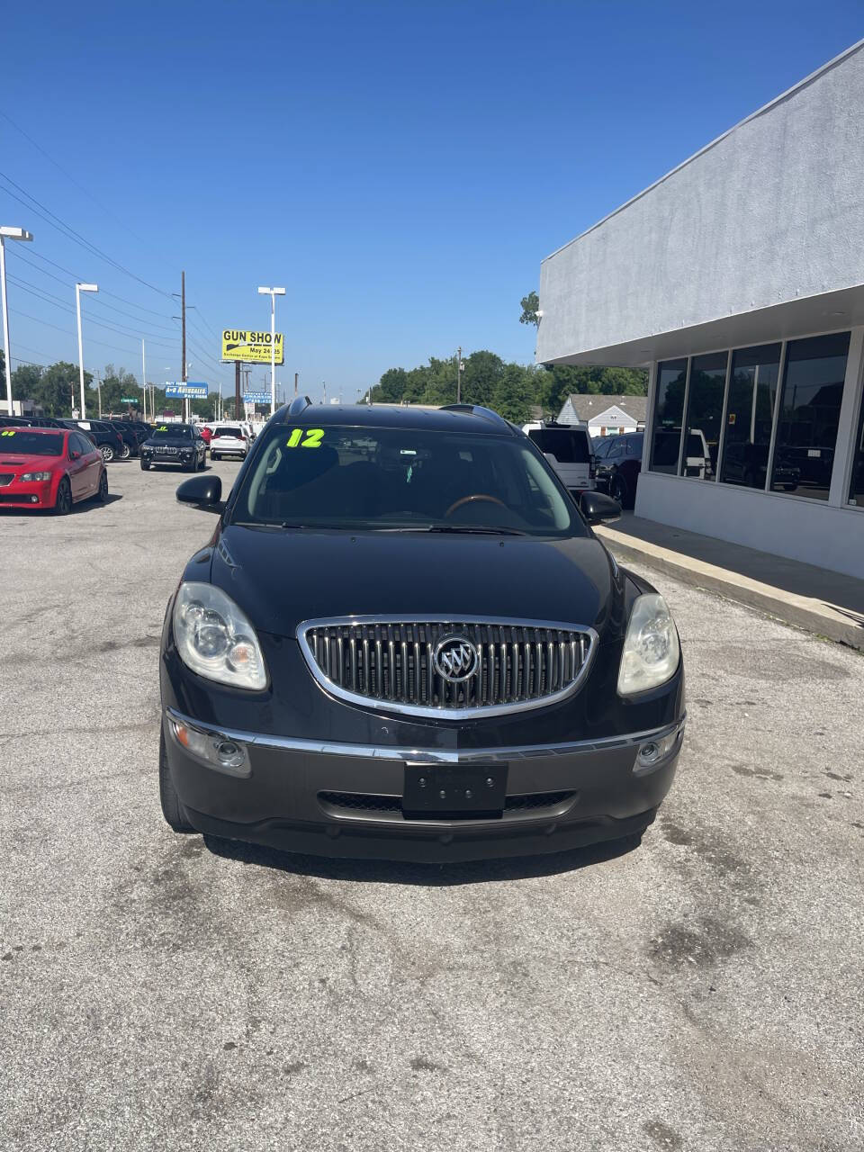 Black 2012 Buick Enclave Base Base 4dr Crossover 2