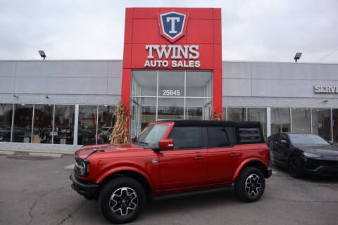 2022 Ford Bronco for sale at Twins Auto Sales Inc Redford 1 in Redford MI