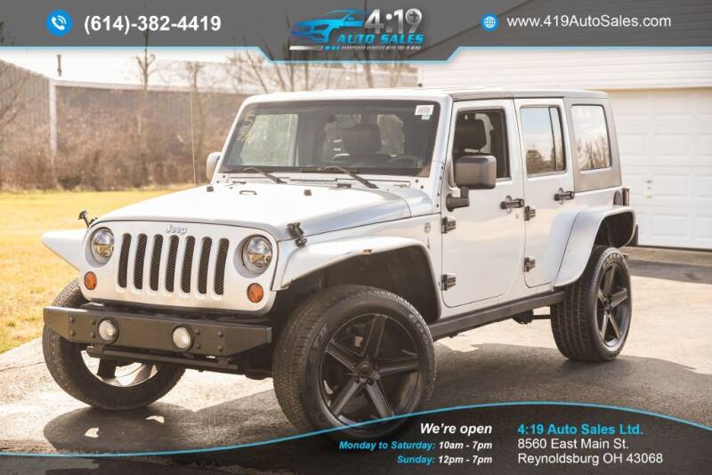 2008 Jeep Wrangler Unlimited for sale at 4:19 Auto Sales LTD in Reynoldsburg OH