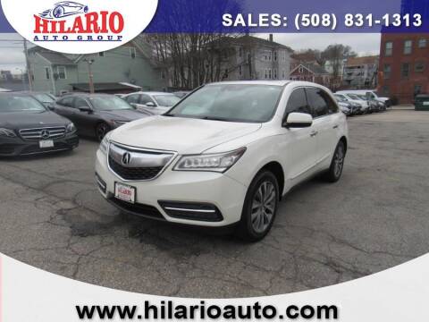 2014 Acura MDX for sale at Hilario's Auto Sales in Worcester MA