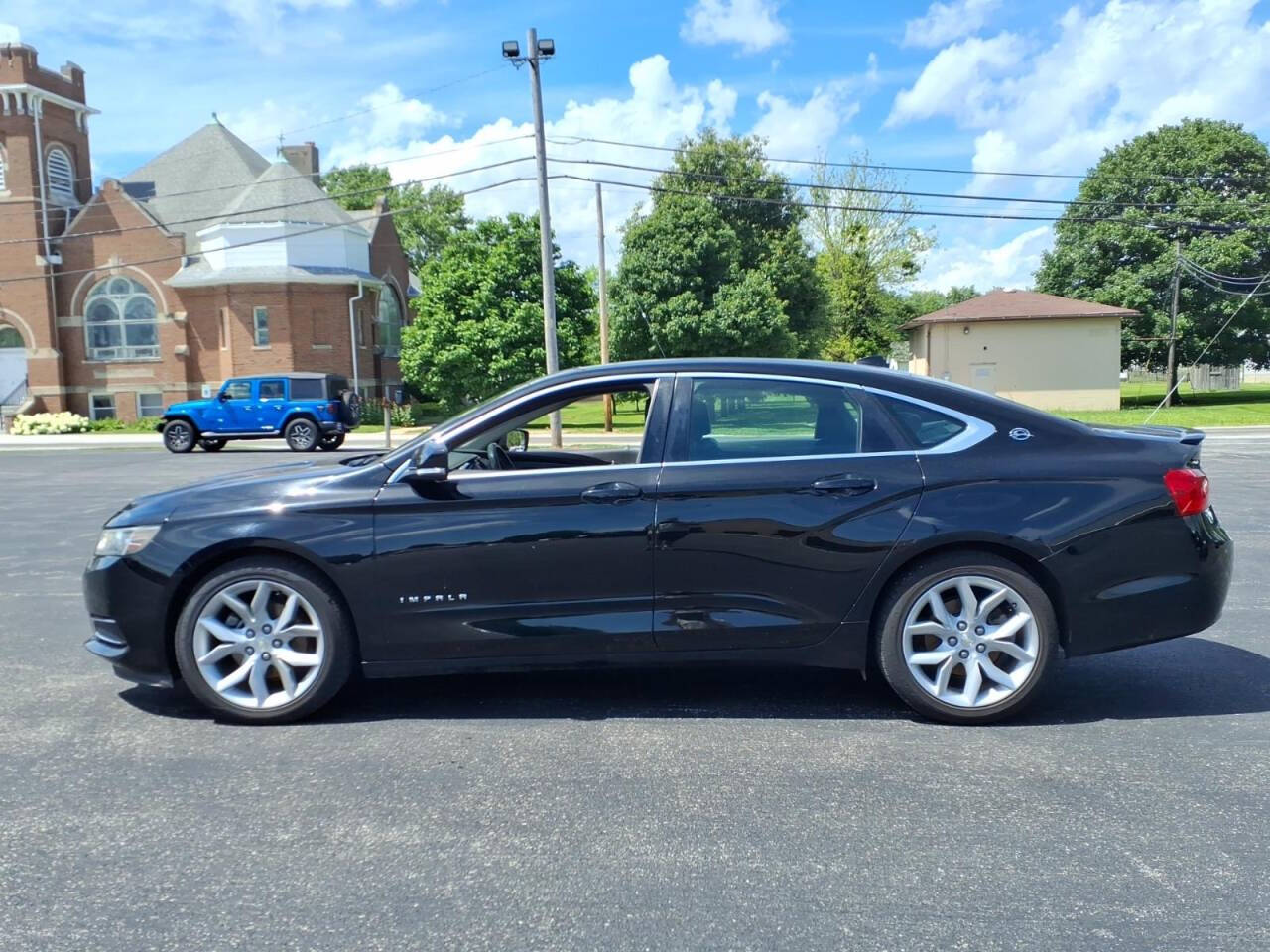 Black 2014 Chevrolet Impala LT LT 4dr Sedan w/2LT 2