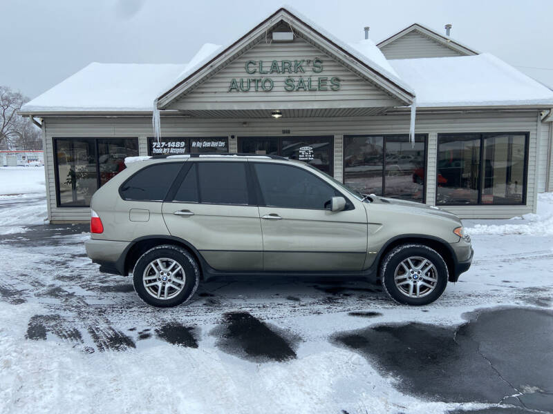 2004 BMW X5 for sale at Clarks Auto Sales in Middletown OH