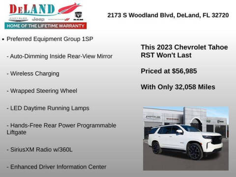 2023 Chevrolet Tahoe RST